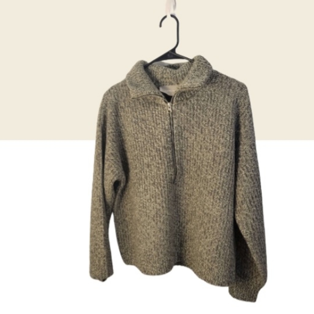 Everlane Felted Merino Half-Zip